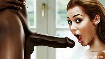 sex interracial blowjob cartoons white sluts worship bbc porn