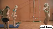 sex горячее занятие йогой с тренером блондинкой с большими сиськами хлоей терае porn