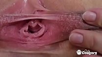 sex 18歳のアデリナがオマンコを大きく広げて中を見られるように porn