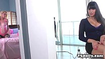 sex ボインのラティーナメルセデスカレラはシーメールを吸う porn
