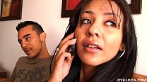 sex латинской брюнетке кончили на лицо после хардкорной сессии траха porn