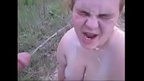 sex горячая жена писается и плюется пока сосет член и глотает полный рот спермы porn