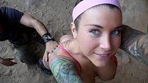 sex felicity feline делает минет и раздевается на улице porn