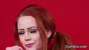 sex злая кукла получает порцию спермы на ее лицо глотая всю сперму porn