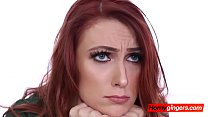 sex гламурная рыжая занимается интенсивной анальной скачкой на члене porn