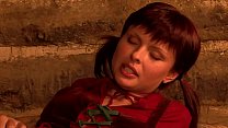 sex чертовски жарко внутри сарая с шлюхой в тепле porn