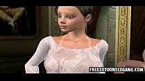 sex две великолепные и экзотические крошки из 3d мультфильмов раздеваются porn