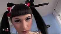 sex кастинг симпатичной трансвеститы bailey jay porn