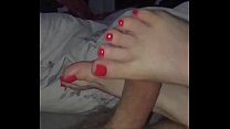 sex сексуальная дрочка ногами жены с красными пальцами ног великобритания porn