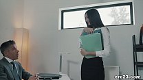 sex горячая секретарша и ее босс с большим членом элиза ибарра и мик блу porn