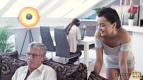 sex daddy4k кончил в рот кульминация красивого секса папочки и молодой девушки porn