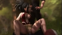 sex настоящее my hero academy hentai training session momo yaoyorozu x todoroki x tokoyami sfm with sound porn