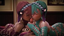 sex 3d хентай аниме мультфильм red bule юные девушки трахаются porn