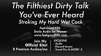 sex поглаживаю мой большой покрытый спермой член и говорю грязно feelgoodfilthcom эротическое аудио для женщин porn