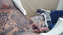 sex я скучал по своей девушке и мне пришлось погладить эту большую татуировку на белом члене 2 кончил porn
