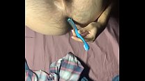 sex горячий натурал трахает себя porn