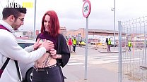 sex любительское евро испанская рыжая сильвия руби подобрала парня и трахается с ним в ммж porn