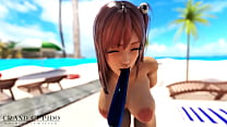 sex bf nude honoka on the beach sucking ice cream porn