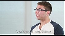 sex gaycastings компьютерщик в очках получает камшот на лицо porn