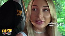 sex 偽のホステルホットブロンドマリリンクリスタルは彼女の運転の先生に犯された porn