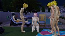 sex sakura baisée par naruto gangbang clone devant sasuke son mari cocu netorare porn