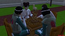sex فريق 9 لديه التدريب الجديد tenten مارس الجنس تحول جنسى ناروتو هنتاي porn