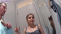 sex секс в примерочной с консультантом из магазина одежды прекращает глотание спермы porn