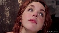 sex рыжую рабыню выпороли и трахнули porn