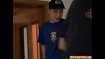 sex молодой человек проверяет свои анальные ограничения перед тем как кончить вместе porn