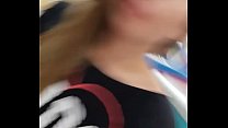 sex スーパーマーケットの冒険通路で自慰行為 porn