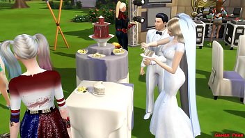 sex 夫に失恋した花嫁へのスーパーマンとスーパーガールの写真の結婚式カッコールド変態寝取られ強い porn