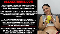 sex сексуальная саша анальный пролапс киски полная яиц и кулак alexthorn в попку porn