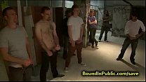 sex связанного гея трахнули в анал в гэнгбэнге в подвеске porn