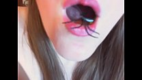 sex 私の猫と口の中の本当に奇妙で超フェチなビデオスパイダー porn
