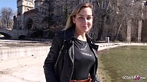 sex немецкий скаут большой h тинка с натуральными сиськами разговаривает чтобы потрахаться на кастинге с пикапом porn