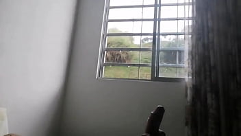 sex soon my neighbor discovers me masturbating but in the end i run out the same window porn