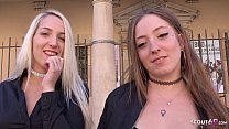 sex ドイツのスカウトピックアップキャスティングでクレイジーティーンをラフにしながら最高の友達のリズウォッチ porn