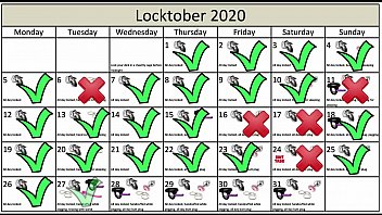 sex locktober 2020 the tasks that each proper chastity slave should perform that month of the year you have to follow porn