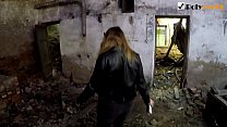 sex публичная доминация на заброшке с неожиданным концом с граффити porn