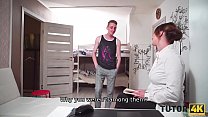 sex tutor4k хорошенькая профи трахнута парнем который достаточно молод чтобы быть ее пасынком porn