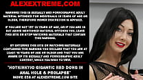 sex hotkinkyjo гигантский красный член в анальной дыре и пролапсе porn