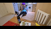 sex the plumber engineer called to fix a fault in the hot water installation when he started to solve the problem felt porn
