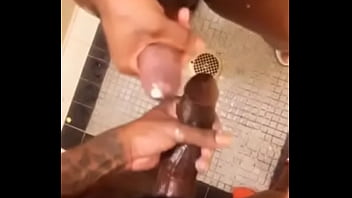 sex group handjob in the shower porn