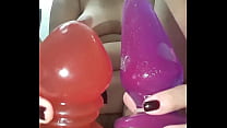 sex шаловливая попробовала новую игрушку в пизду но ей очень захотелось сломать себе попку и показать глубокую и рыхлую porn