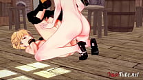 sex briyal genshin impact yaoi venti makes aether his own in the canteen with crempie porn