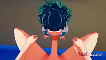 sex boku no hero academia yaoi мидория изуку деку и узумаки занимаются сексом в подполье минет кримпай без презерватива porn