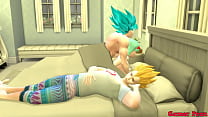 sex غوكو الملاعين بولما بجانب فيغيتا مثل زوجة ساخنة وغير مخلص لزوجها الديوث ntr porn