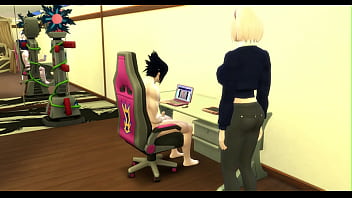 sex naikader naruto cap 1 goes to visit his girlfriend sarada and then sakura gets sasuke masturbating sees them having porn