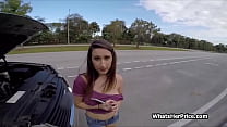 sex мель с большими сиськами играет с моим членом в пробке porn