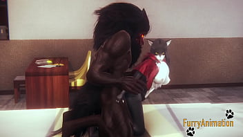sex 毛皮のような変態中出しと野生のセックスをしている獣と黒猫yiffアニメマンガ日本の漫画ポルノ3d porn
